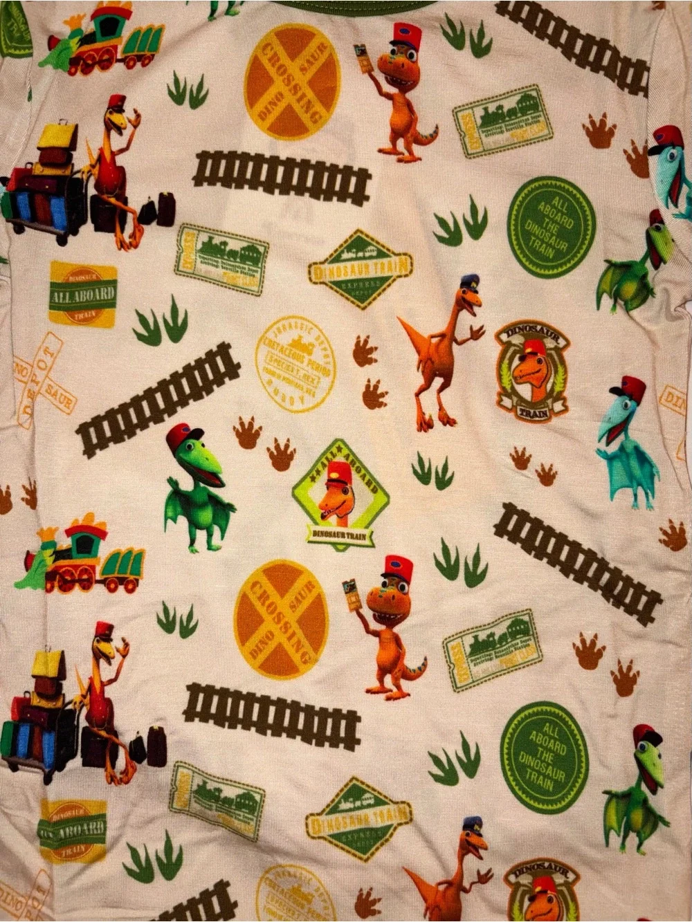 Emerson and Friends Dinosaur Train bamboo pajamas sz 2T NWT